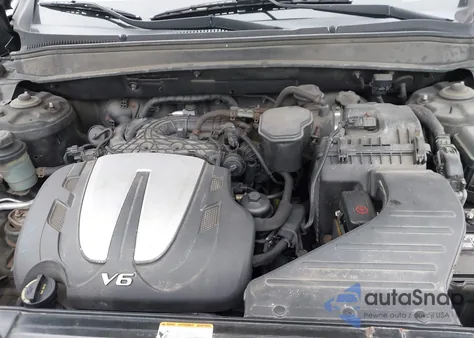 2010 Hyundai Santa Fe Se from USA, damaged, VIN 5NMSHDAG1AH357239